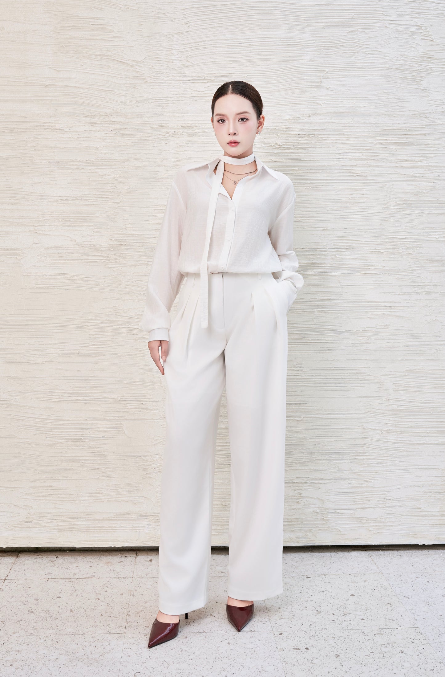 Ivory Drift Pants